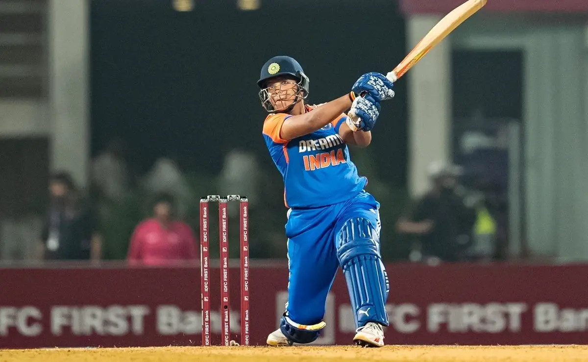 54 Off 21 Balls: Richa Ghosh Equals 'Fastest 50' World Record As India Notch 217/4 Against West Indies