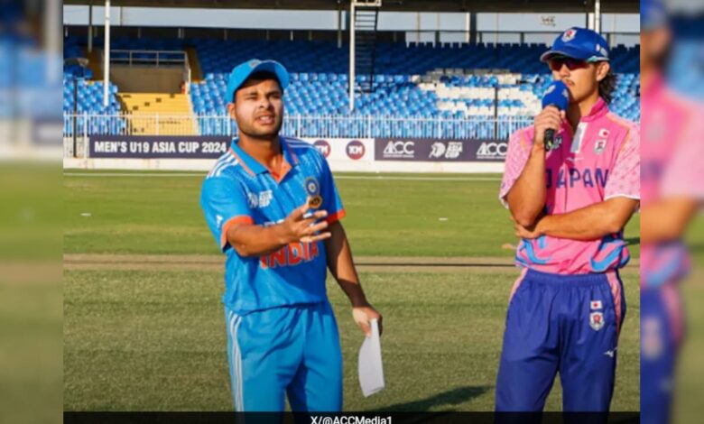 India vs Japan, ACC U19 Asia Cup 2024, Live Score Updates: Japan Bounce Back In Style As India Go 2 Down