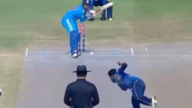 6,6,4,6 - 13-Year-Old India Star Goes Berserk In 31-Run Over vs Sri Lanka In U19 Asia Cup. watch