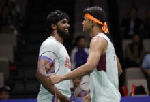 Satwiksairaj Rankireddy-Chirag Shetty Sail Into Indonesia Masters 2nd Round; Tanya Hemanth Makes Main Draw