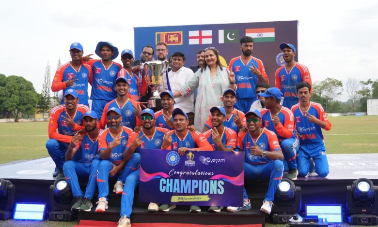 Yogendra Bhadoria, Radhika Prasad Shine As India Thrash England To Lift Physically Disabled Champions Trophy