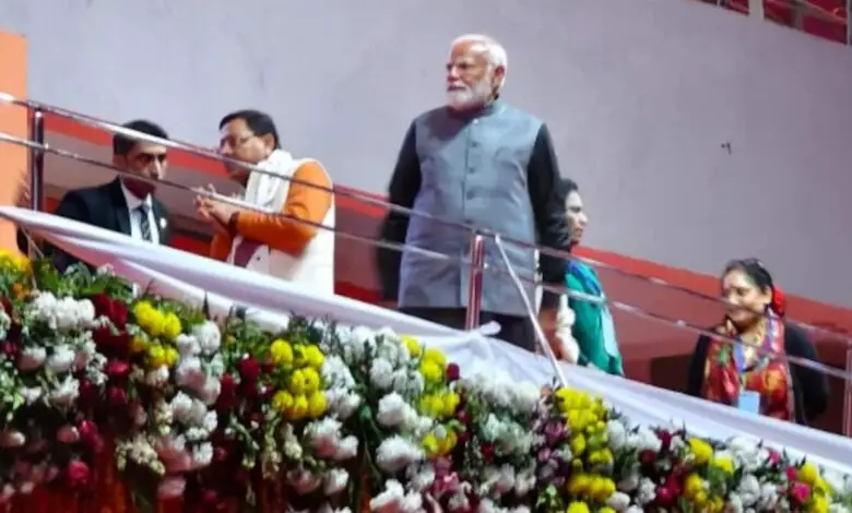 PM Narendra Modi in Attendance as 38th National Games Opening Ceremony Kicks Off