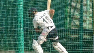 Virat Kohli Works on Backfoot Game, Produces Powerful Strokes in Nets. Watch