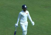 Shreyas Iyer Argues with Umpires over Controversial Dismissal. Ajinkya Rahane does this