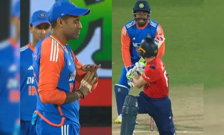 Persistent sanju samson convins Suryakumar Yadav to take drs. India reap big reward. Watch