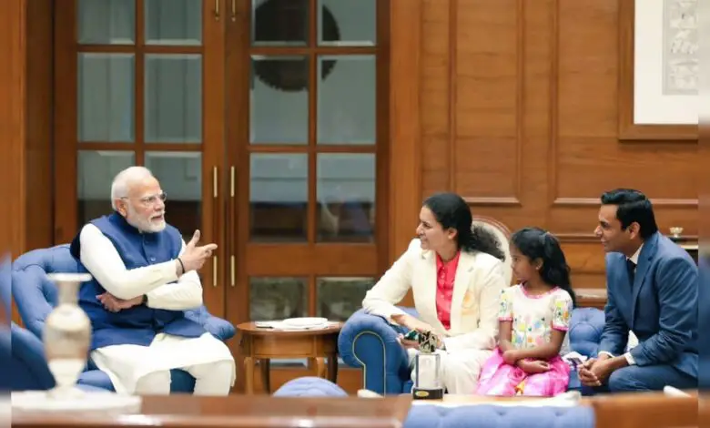 Prime Minister Narendra Modi Calls Koneru Humpy "A Sporting Icon" After Meeting With Chess Ace