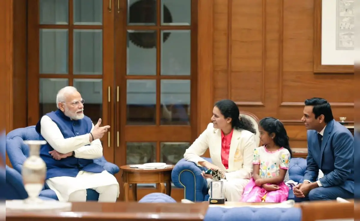 Prime Minister Narendra Modi Calls Koneru Humpy "A Sporting Icon" After Meeting With Chess Ace