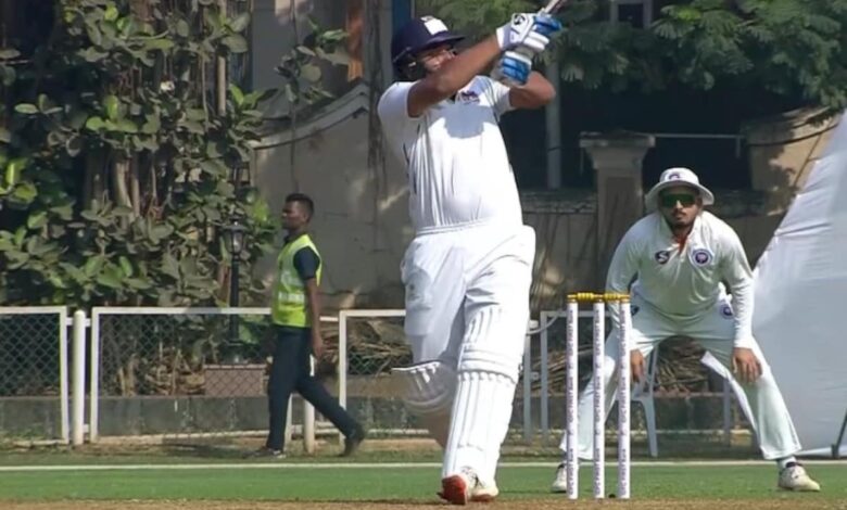 Rohit Sharma Hits Trademark Pull Shot For Six. Ranji Trophy Crowd Can't Keep Calm - Watch