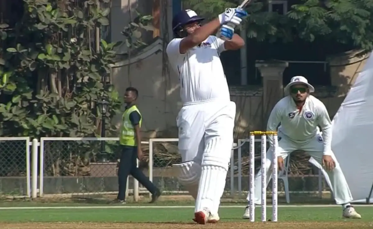 Rohit Sharma Hits Trademark Pull Shot For Six. Ranji Trophy Crowd Can't Keep Calm - Watch