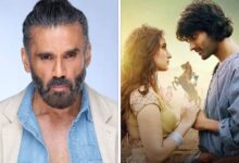 Suniel Shetty cheers Aaman Devgan and Rasha Thadani ahead of their debut in Azaad : Bollywood News