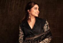 Sharvari shines at Sabyasachi's 25th anniversary celebration in a black and gold Sabyasachi saree 25 : Bollywood News