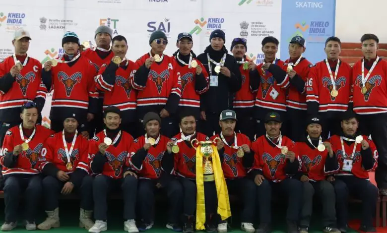 Khelo India Winter Games 2025: Ladakh Finish on Top; Army edge out itbp to retain ice-hockey title