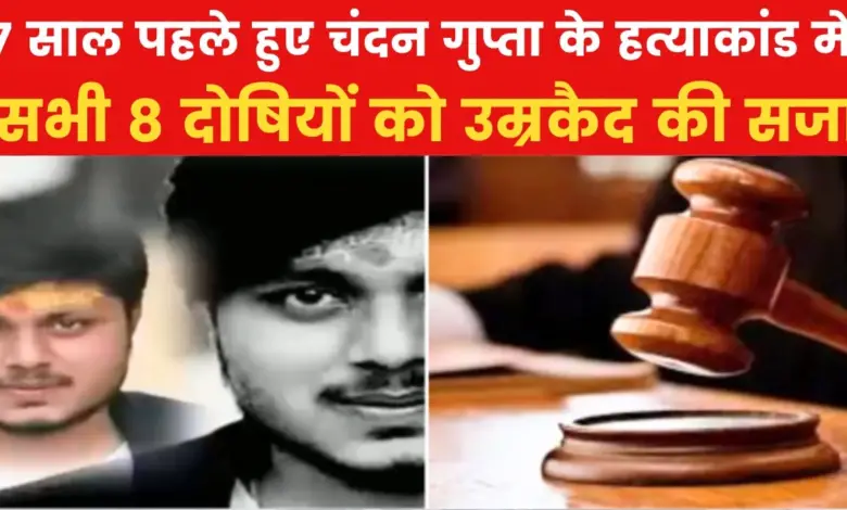 Kasganj: Life imprisonment to 28 convicts in Chandan Gupta murder case.