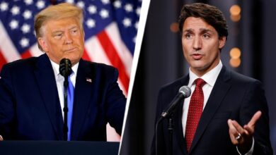 Justin Trudeau/Donald Trump (File Photo)