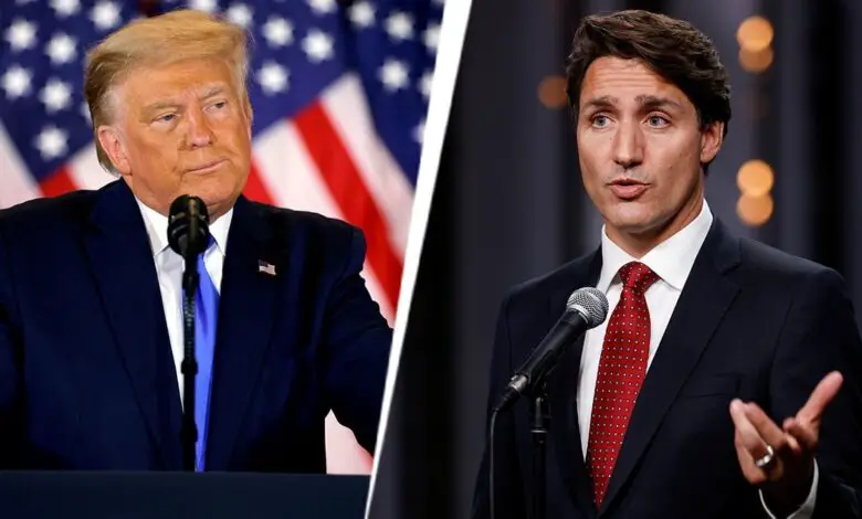 Justin Trudeau/Donald Trump (File Photo)