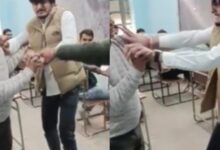 Jodhpur University Student Slapped Teacher