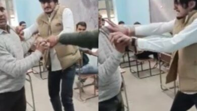 Jodhpur University Student Slapped Teacher