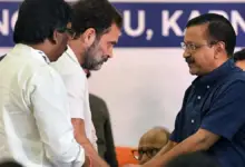 राहुल गांधी, अरविंद केजरीवाल और हेमंत सोरेन  (फाइल फोटो)