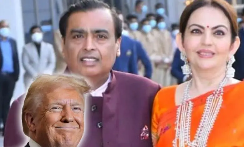 Ambani couple attend Donald Trump's swearing-in