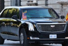 The US President's car "The Beast"