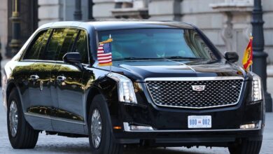 The US President's car "The Beast"