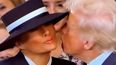 Trump and Melania's unique moment, see...