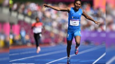 Ace Sprinter Hima Das Takes Dip In Ganga At Maha Kumbh