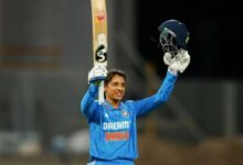 Smriti Mandhana Gains A Spot To Reach 2nd Place In Women's ICC ODI Rankings