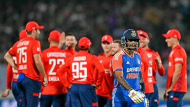 3rd T20i: Varun Chakravarthy's heroics in vain as India slump to 26-R loss vs england