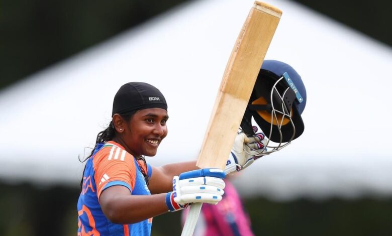 U19 WC: TRISHA GONGADI's All-Rond Show Guides India to 150-R Win Over Scotland