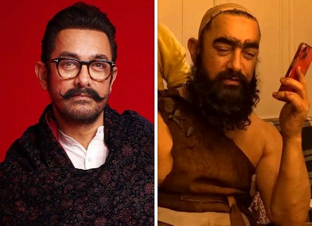 Aamir khan turns caveman in a recent viral video; Fans guess if its for a film or a commercial: bollywood news