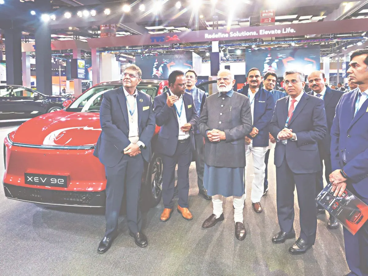 While inaugurating the Bharat Mobility Global Expo, the Prime Minister said... the future of auto sector is in India