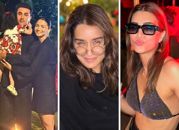 From Alia Bhatt-Ranbir Kapoor to Shraddha Kapoor, Kriti Sanon and others; here's how Bollywood rings in the New Year : Bollywood News