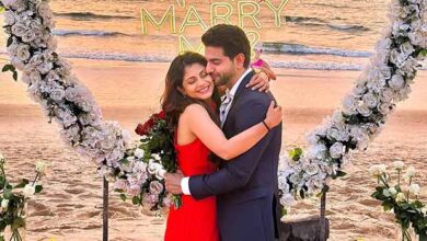 Imlie actress Megha Chakraborty announces marriage with co-star Sahil Phull; shares proposal pics : Bollywood News