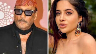 Jackie Shroff gives “Ek Number” praise to Urfi Javed's chia seed dress : Bollywood News