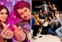 Loveyapa: Junaid Khan, Khushi Kapoor and others celebrate success of their trailer in this latest new reel