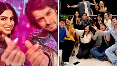 Loveyapa: Junaid Khan, Khushi Kapoor and others celebrate success of their trailer in this latest new reel