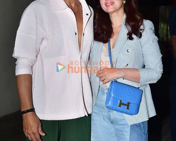 Photos: Akshay Kumar, Twinkle Khanna and others grace the premiere of Sky Force | Parties & Events