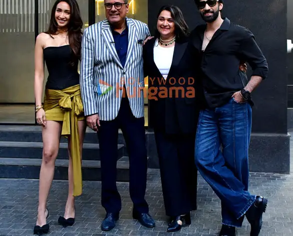 Photos: Boman Irani, Avinash Tiwari, Shreya Chaudhary and Puja Sarup snapped promoting The Mehta Boys