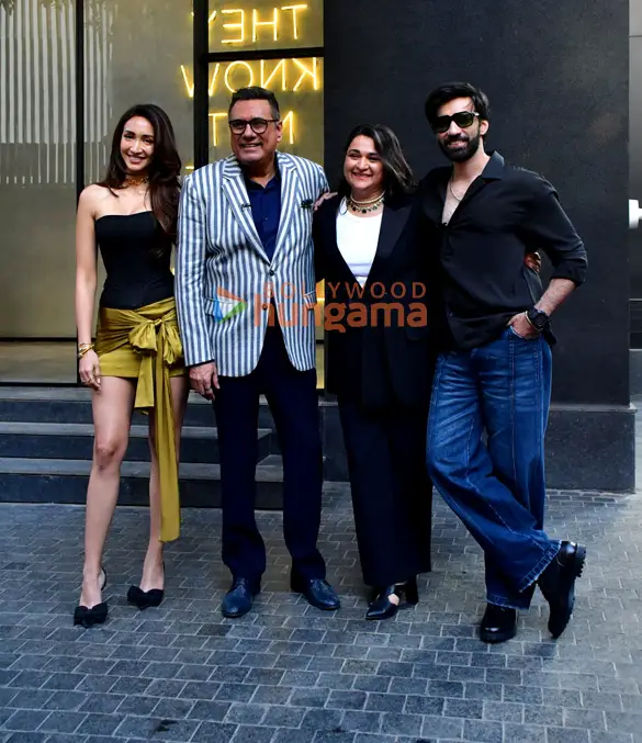 Photos: Boman Irani, Avinash Tiwari, Shreya Chaudhary and Puja Sarup snapped promoting The Mehta Boys