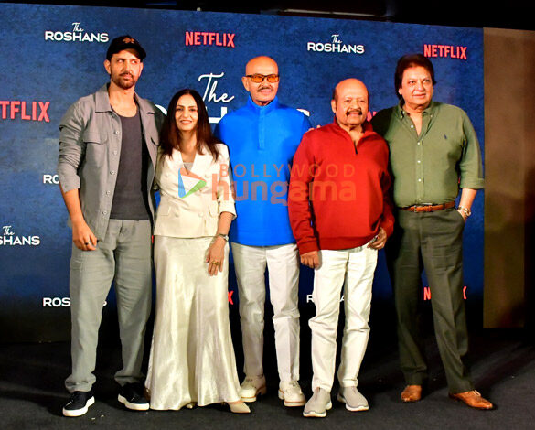 Photos: Hrithik Roshan, Rakesh Roshan, Rajesh Roshan and others grace The Roshan's trailer launch | Parties & Events