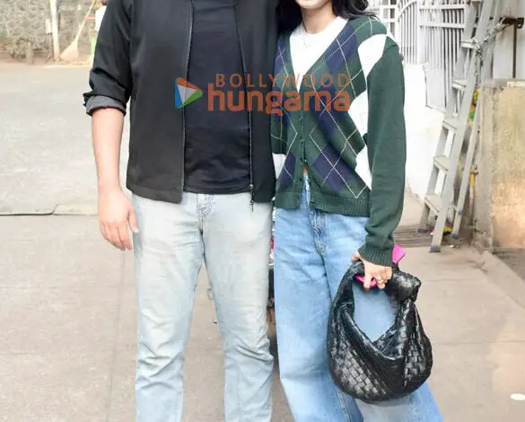 Photos: Junaid Khan and Khushi Kapoor snapped at Candies in Bandra