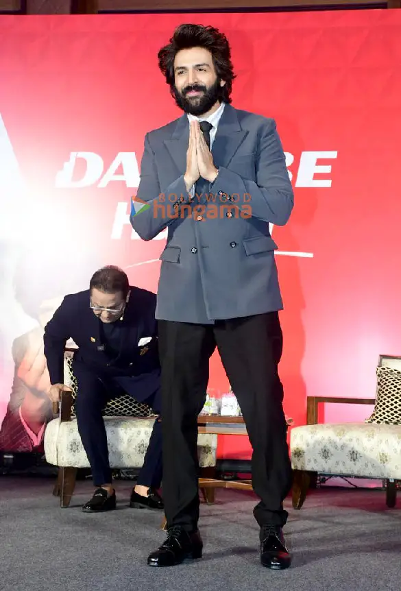 Photos: Kartik Aaryan attends the Danube Property event as he is announced as their brand ambassador. Parties & Events