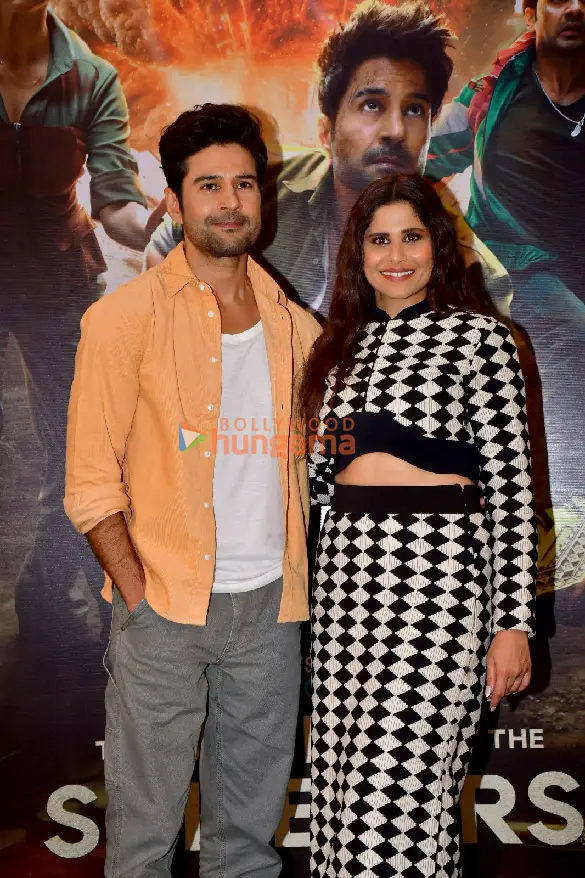 Photos: Rajeev Khandelwal and Sai Tamhankar snapped promoting The Secret of the Shiledars