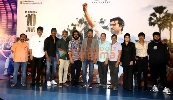 Photos: Ram Charan, S Shankar, S.S. Rajamouli and others grace Game Changer trailer launch