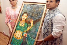 Photos: Raveena Tandon inaugurates Vishal Sablley’s ‘Nayika’ at Jehangir Art Gallery