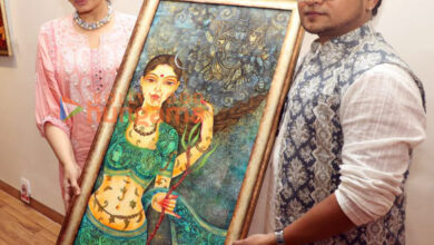 Photos: Raveena Tandon inaugurates Vishal Sablley’s ‘Nayika’ at Jehangir Art Gallery