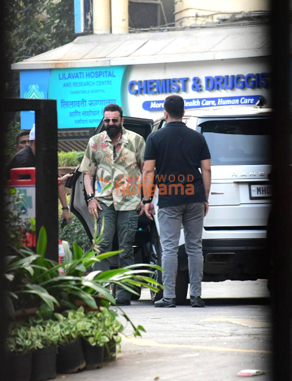 Photos: Sanjay Dutt spotted at hospital to meet Saif Ali Khan | Parties & Events