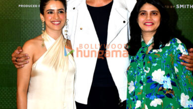 Photos: Sanya Malhotra, Nishant Dahiya and Arati Kadav snapped promoting their film Mrs.