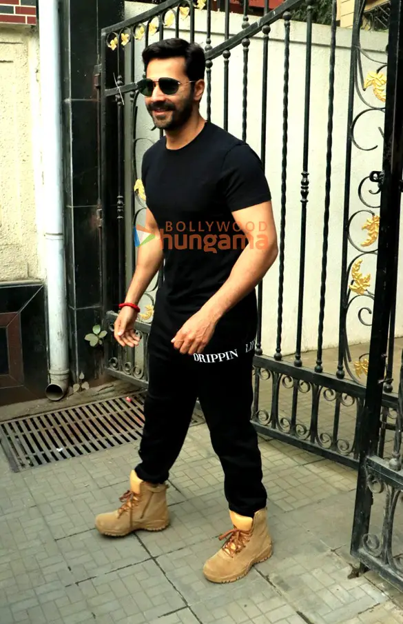 Photos: Varun Dhawan snapped outside Dharma Productions office